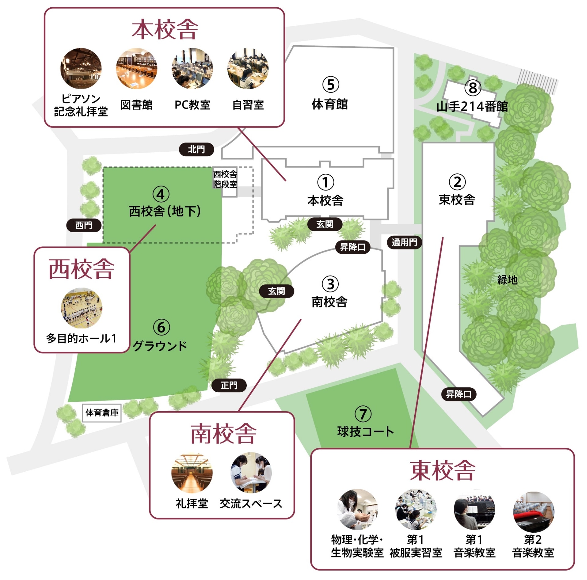 校舎・施設紹介